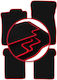 Carlux-red Car Mats Volkswagen Corrado Coupe 1988-1994