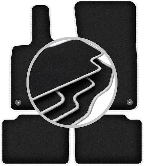 Carlux-silver Car Mats Porsche Panamera Ii Coupe 2017