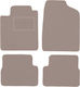 Beige Velvet Floor Mats Toyota Celica Viii Coupe 1999-2006