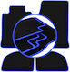 Carlux-blue Car Mats Porsche 924 Coupe 1976-1988