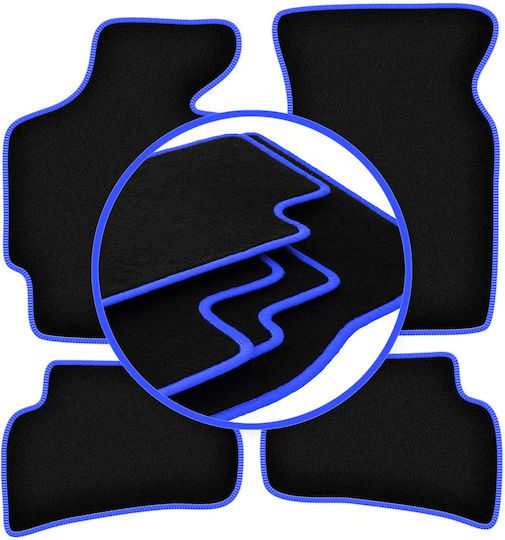 Carlux-blue Car Mats Mazda Mx-6 I Coupe 1988-1992