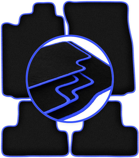 Carlux-blue Car Mats Mitsubishi Eclipse Iv Coupe 2006