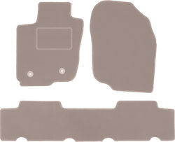 Beige Velvet Floor Mats Toyota Rav4 Iii Suv 2006-2013