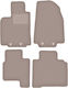 Beige Velvet Floor Mats Mazda Cx-9 I Suv 2006-2015