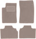 Beige Velvet Car Mats SsangYong Kyron SUV 2005-2014