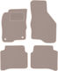 Beige Velvet Floor Mats Mitsubishi Galant Viii Station Wagon Sedan 1996-2007