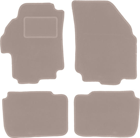 Beige Samt Fußmatten Suzuki Liana Hatchback Limousine Kombi 2001-2004