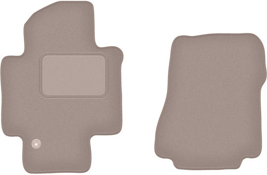 Beige Velvet Floor Mats Nissan Nv200 Van 2010