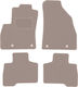 Beige Velvet Floor Mats Citroen Nemo Kombivan 2007-2017
