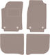 Beige Velvet Car Mats Audi 100 C4 Avant Station Wagon Sedan 1991-1994