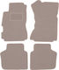 Beige Velvet Car Mats Honda Legend II Sedan 1991-1996
