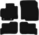 Basic Black Velvet Floor Mats Mitsubishi Space Star Ii Hatchback 2013