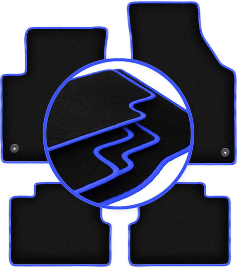 Carlux-blue Car Floor Mats Jeep Cherokee Kl Suv 2013