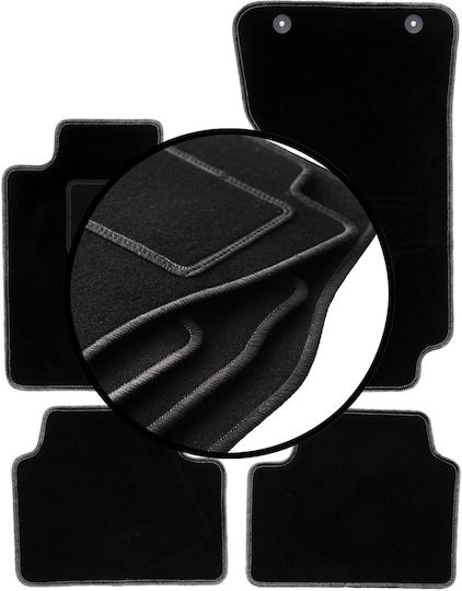 Velours Fußmatten Set Alfa Romeo Giulia 4x4 Allrad Limousine 2016