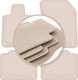 Premium Beige Floor Mats Volvo V90 Ii Wagon 2016