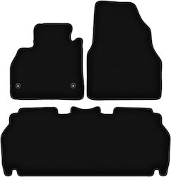Basic Black Velvet Floor Mats Renault Kangoo Express Kombivan 2021