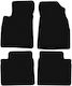 Basic Black Velvet Floor Mats Kia Opirus Sedan 2002-2011