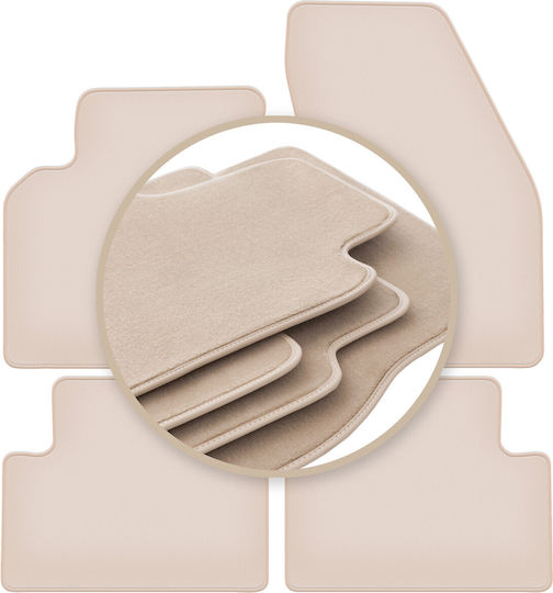 Premium Beige Floor Mats Volvo C30 Hatchback 2006-2012