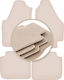 Premium Beige Fußmatten Lancia Musa Minivan 2004-2012