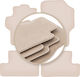 Premium Beige Car Mats for Peugeot 1007 Minivan 2004-2009
