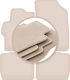 Premium Beige Floor Mats Citroen C-elysee Sedan 2012