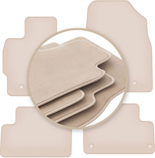 Premium Beige Fußmatten Mazda CX-7 SUV 2006-2009