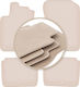 Premium Beige Car Mats for Renault Latitude Sedan 2010-2015