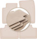 Premium Beige Floor Mats Ssangyong Kyron Suv 2005-2014