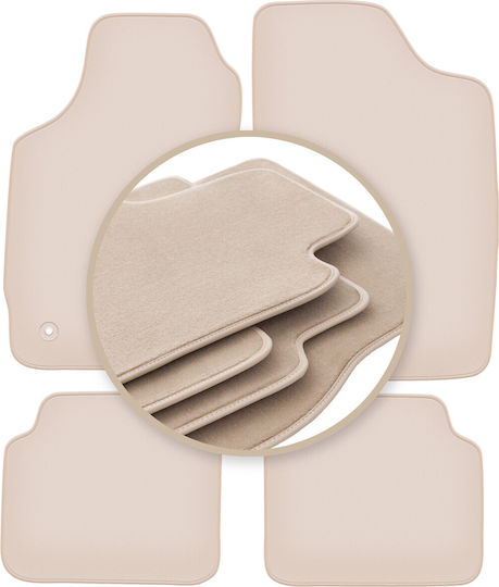 Premium Beige Car Mats Peugeot 309 Liftback 1985-1993