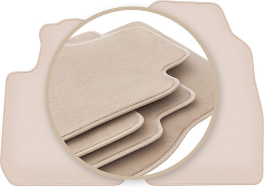 Premium Beige Floor Mats Ford Streetka Cabrio 2003-2006