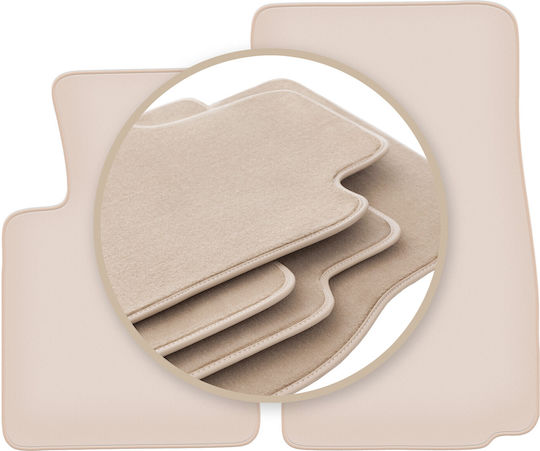 Premium Beige Floor Mats Bmw Z4 E85 Convertible 2002-2008