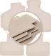 Premium Beige Floor Mats Suzuki Ignis I Hatchback 2001-2008