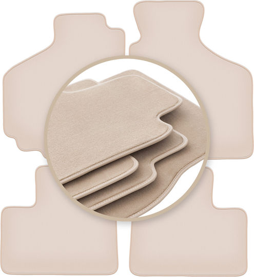 Premium Beige Floor Mats Suzuki Ignis I Hatchback 2001-2008