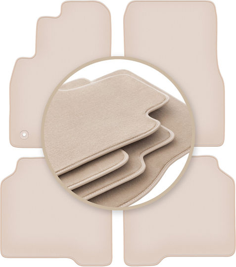 Premium Beige Floor Mats Hyundai Terracan Suv 2001-2006