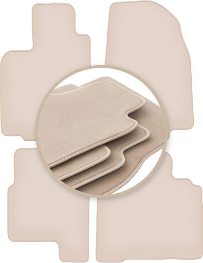 Premium Beige Floor Mats Mazda Cx-9 I Suv 2006-2015