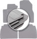Graue Auto Fußmatten Mercedes ML W163 SUV 1998-2005