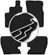 Carlux-silver Car Mats Daewoo Musso Suv 1993-2005