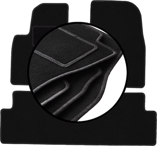 Velour Carpet Mats Set Tesla Model 3 Sedan 2017