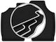Carlux-Silber Autoteppiche Daihatsu Cuore V Hatchback 1997-2003