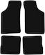 Basic Black Velvet Floor Mats Citroen Ax Hatchback 1986-1998