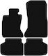 Basic Black Velvet Floor Mats Bmw 7 F01 Xdrive 2008-2015