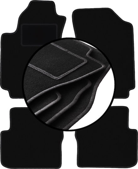 Velours Fußmatten Set Fiat Stilo Hatchback Kombi 2000-2008