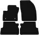 Basic Black Velvet Floor Mats Ford Grand C-max Minivan 2011-2015