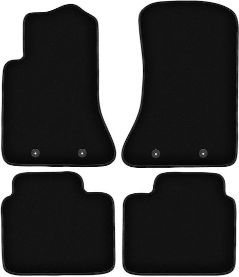 Basic Black Velvet Floor Mats Opel Omega B Sedan Station Wagon 1994-2003