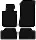 Basic Black Velvet Floor Mats Bmw 1 E87 Hatchback 2004-2011