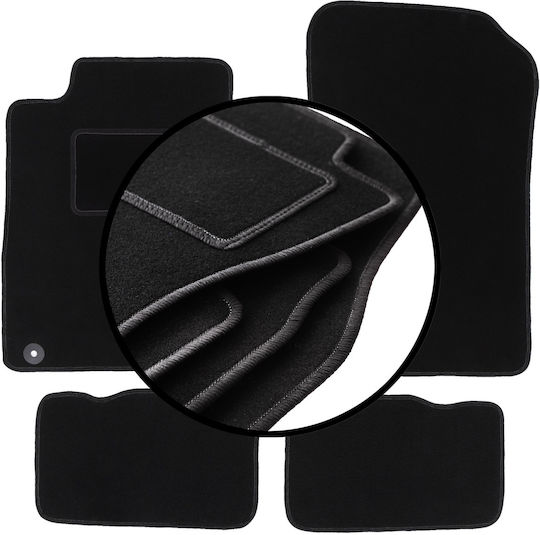Velour Carpet Mats Set Mercedes Sl R129 Roadster 1998-2002