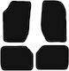 Basic Black Velvet Car Mats Saab 900 I 1978-1993