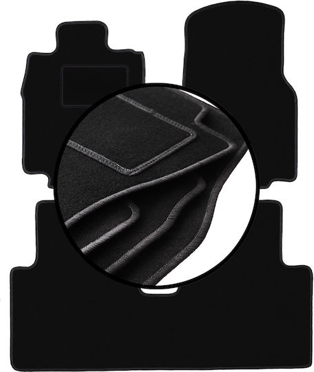Velour Car Mats Set Mercedes A W168 Family Minivan 2001-2005