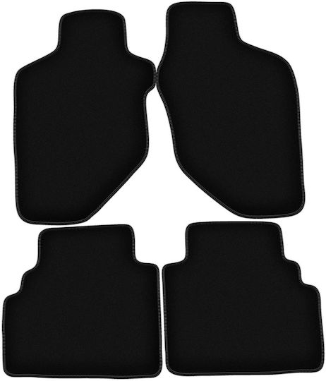 Basic Black Velvet Floor Mats Opel Frontera B 3-door 1998-2006