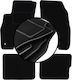 Velours Teppichmatten Set Fiat Grande Punto Hatchback 2005-2009